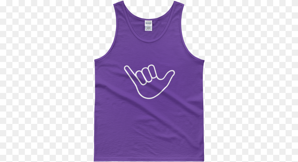 Gildan Tank Top Purple, Clothing, Tank Top, Blouse Free Png Download