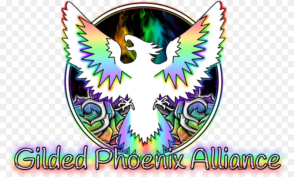 Gilded Phoenix Illustration, Emblem, Symbol Free Png