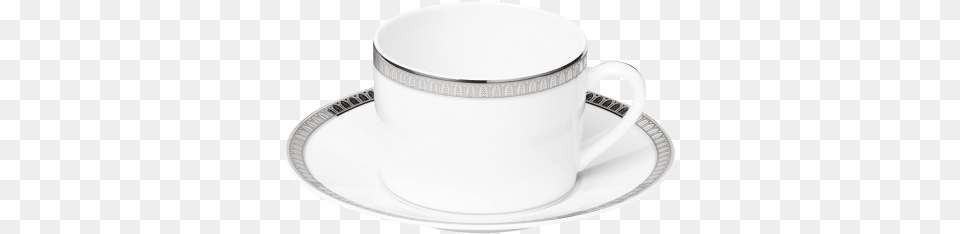 Gilded Porcelain Teacup And Saucer Porzellan Kpm Berlin, Cup Free Png Download