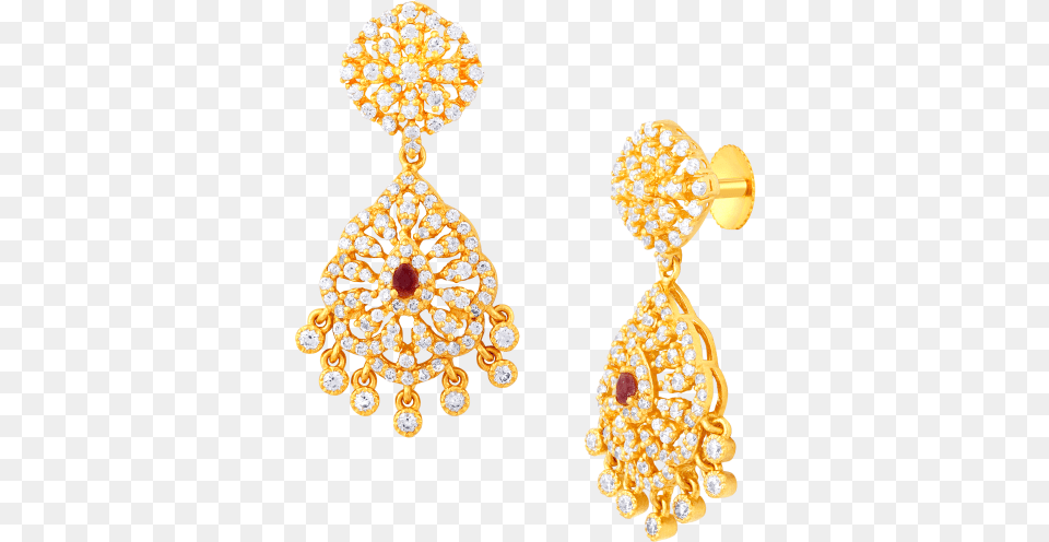 Gilded Vine Gold Earring Gold Jewelry Earring, Accessories, Chandelier, Lamp Free Png