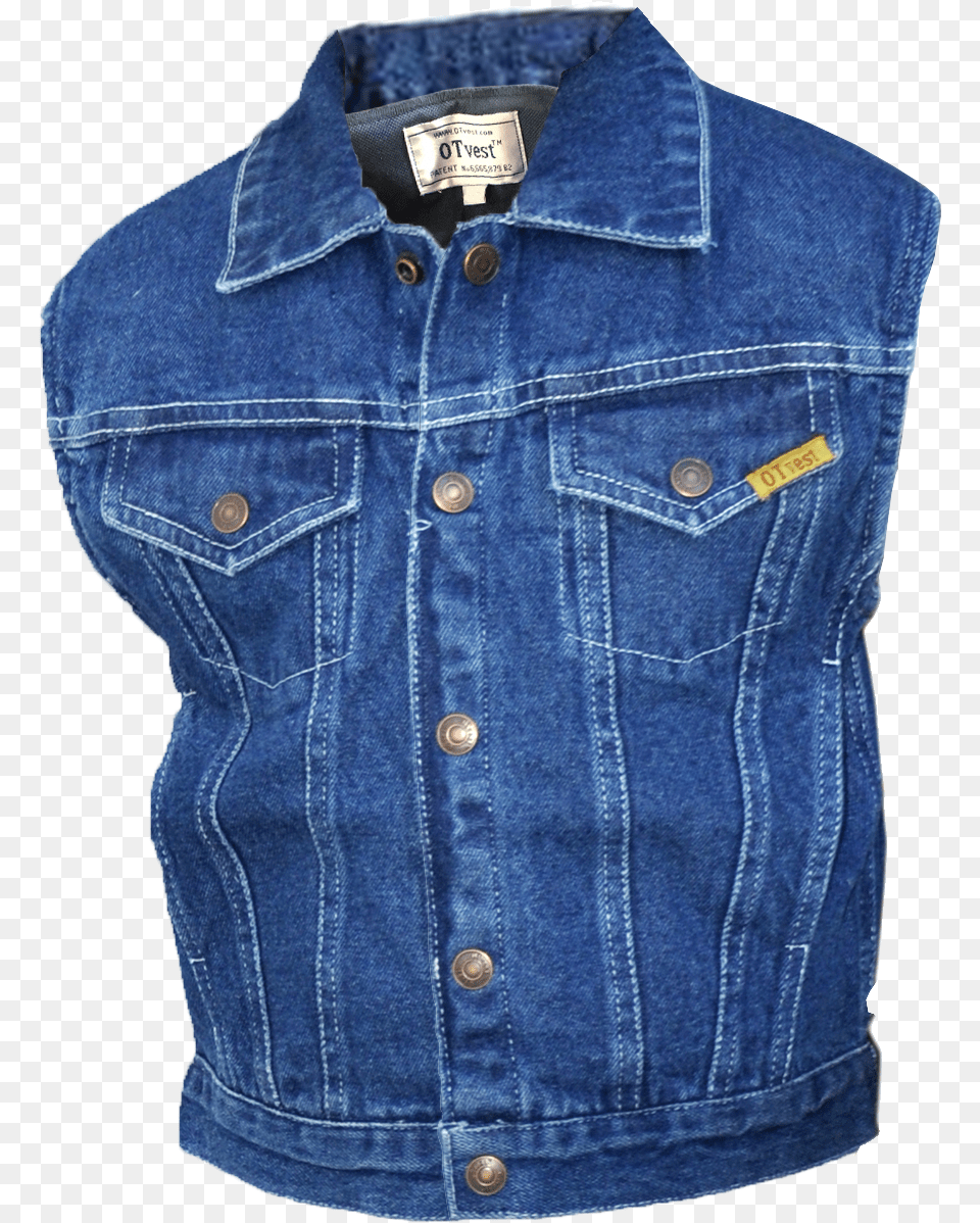 Gilets Jacket Jeans Denim Outerwear Denim Weighted Vest, Clothing, Pants, Lifejacket Png