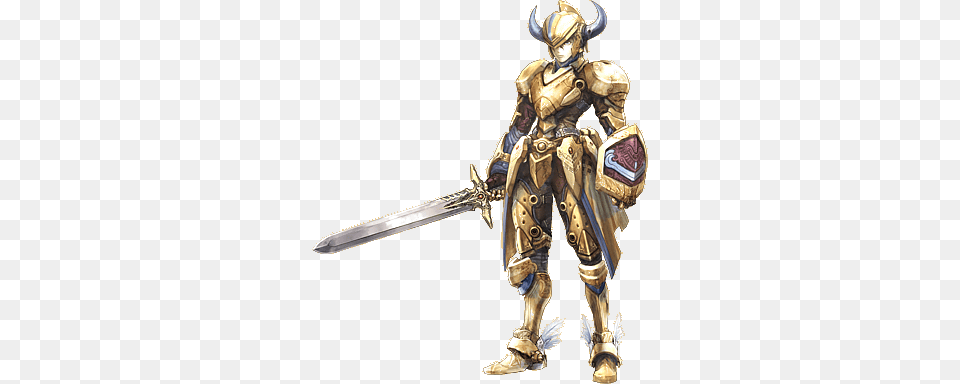 Gilgamesh Druaga Online The Story Of Aon Art Gilgamesh Tower Of Druaga, Sword, Weapon, Adult, Male Free Transparent Png