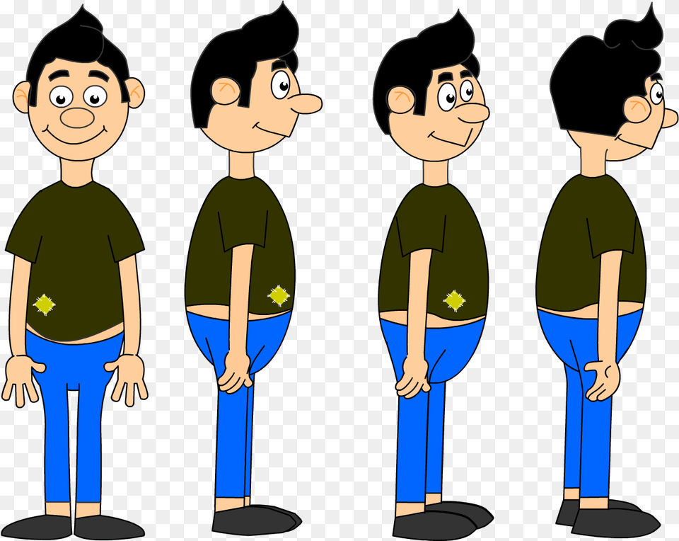 Gillu 2d Character Cartoon, Boy, Person, Male, T-shirt Free Png