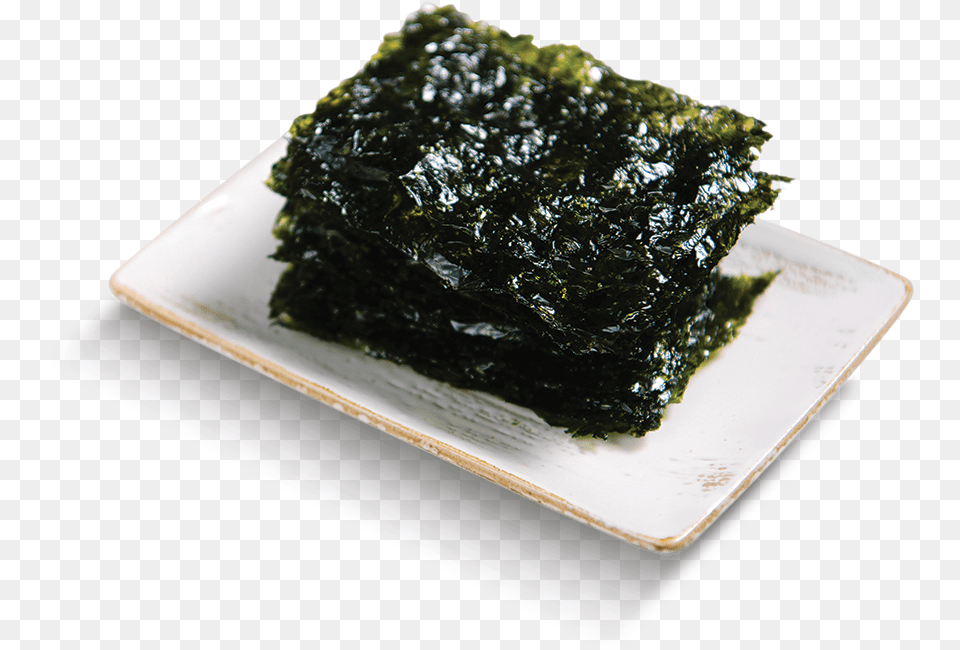 Gim, Seaweed, Plate, Food, Meal Png Image