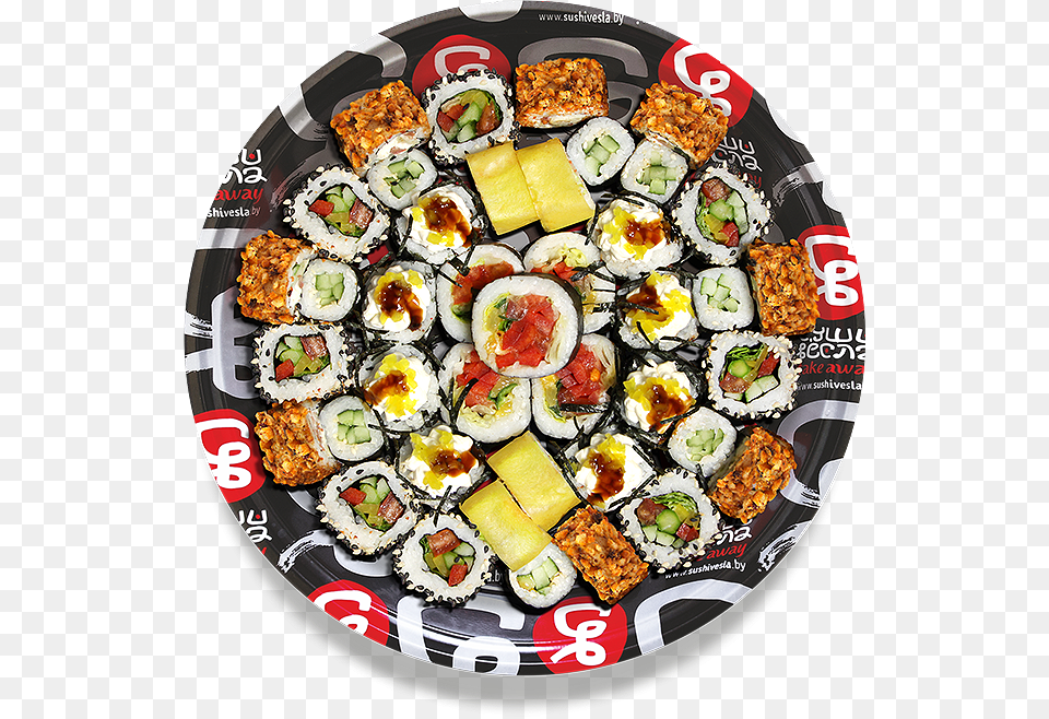 Gimbap, Dish, Food, Meal, Platter Free Png