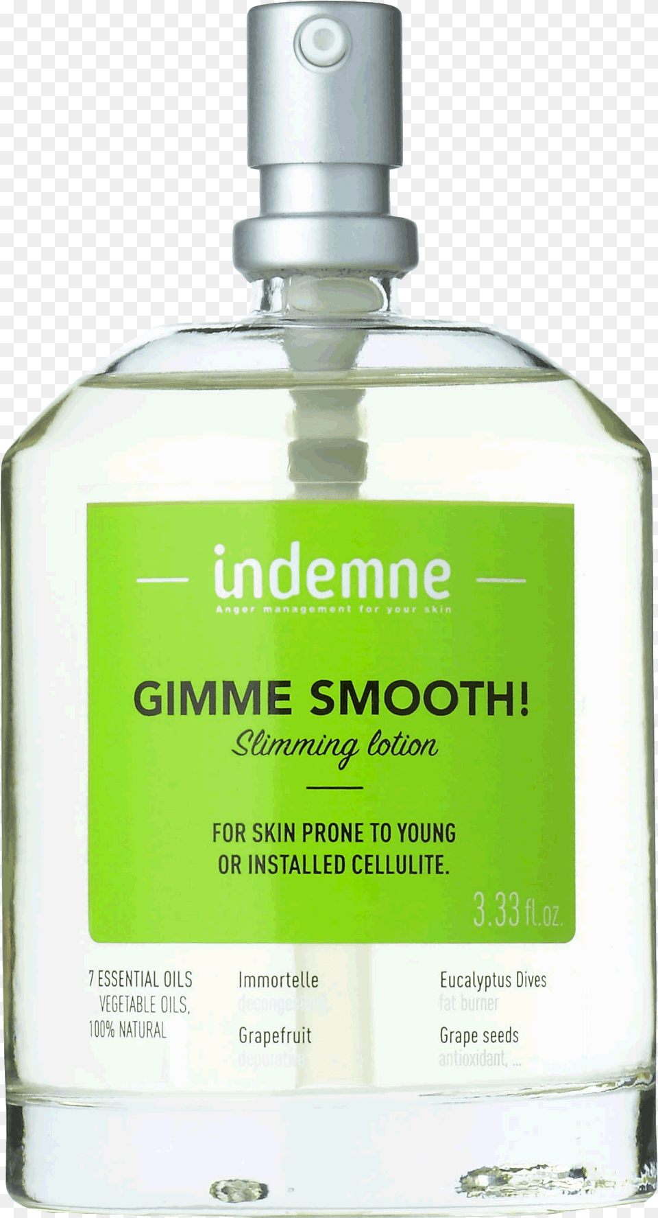 Gimme Smooth Lotion Indemne, Bottle, Cosmetics, Perfume, Aftershave Free Png