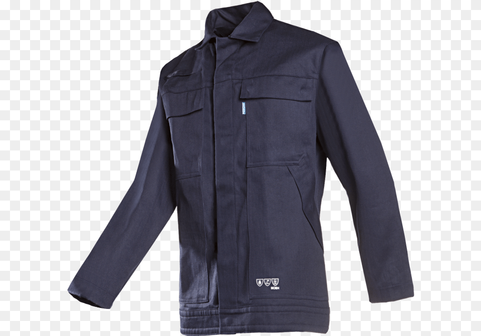 Gimont Navy Blue Jacket, Clothing, Coat, Long Sleeve, Sleeve Png