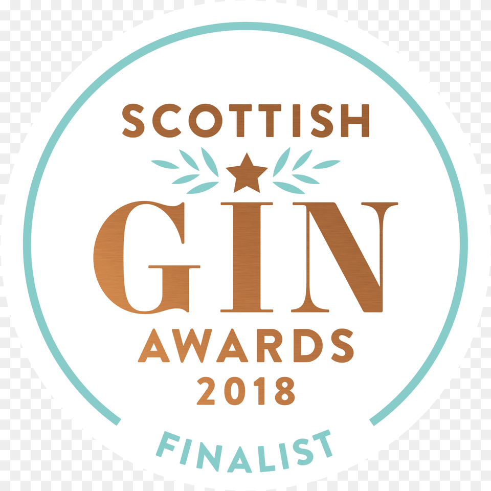 Gin Awards Finalistaward No Shadow Scottish Gin Awards Logo, Disk Free Png Download
