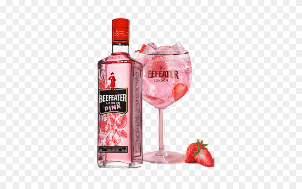 Gin Beefeater Pink, Alcohol, Beverage, Liquor, Plant Free Png