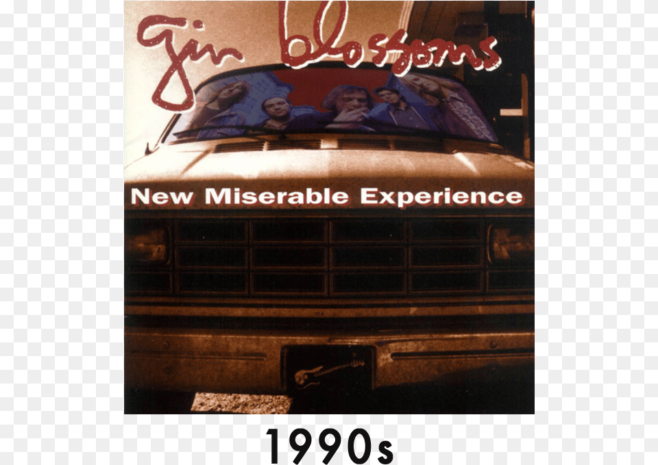 Gin Blossoms New Miserable Experience, Vehicle, Transportation, License Plate, Advertisement Free Png