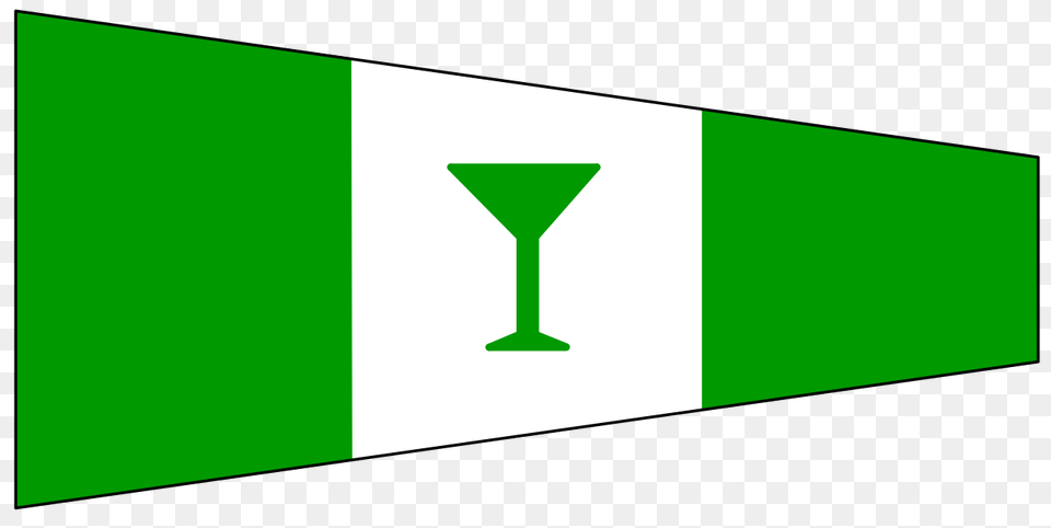 Gin Pennant, Glass, Green Png Image