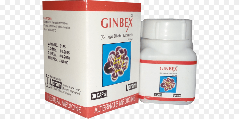Ginbex 120mg Ginkgo Biloba Extract Ginkgo Biloba Syrup In Pakistan, Tape, Bottle Png Image