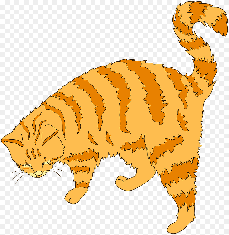 Ginger Cat Clipart, Animal, Mammal, Manx, Pet Free Png Download