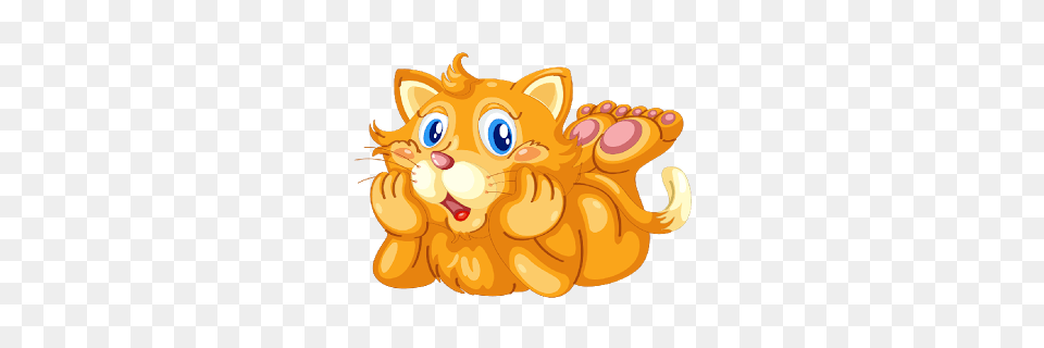 Ginger Cat Clipart Clip Art Images, Animal, Mammal, Pig Free Png