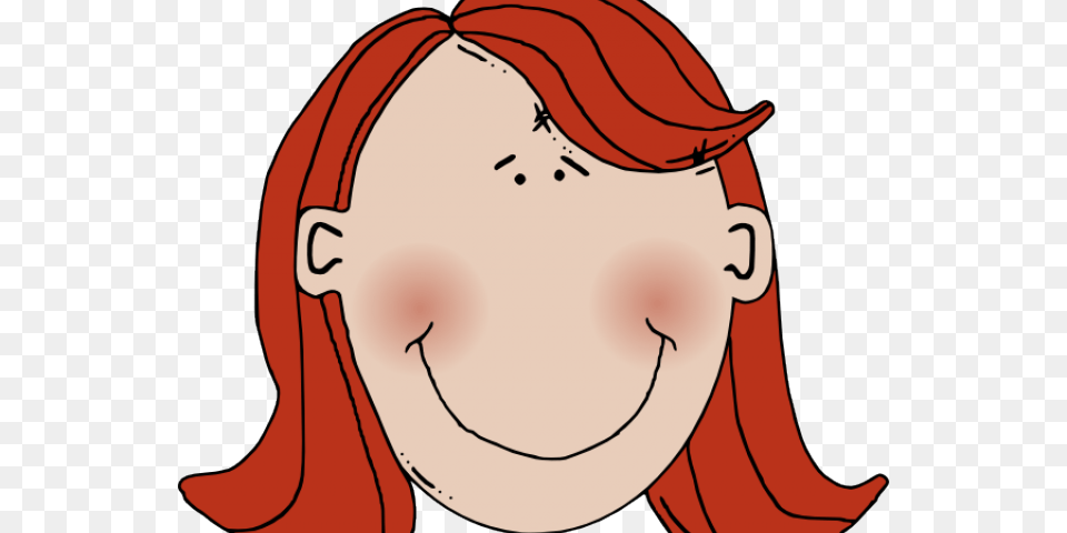 Ginger Clipart, Head, Person, Face, Elf Png