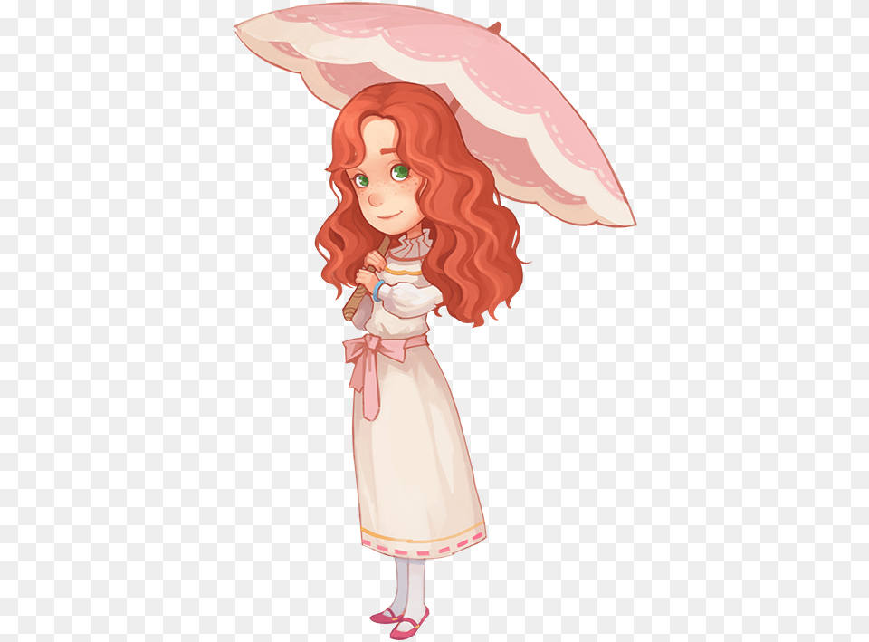 Ginger Full Ginger My Time At Portia, Child, Female, Girl, Person Free Transparent Png