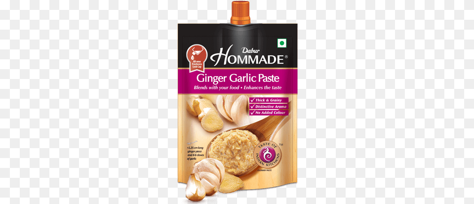 Ginger Garlic Paste Dabur Hommade Ginger Garlic Paste In Home, Breakfast, Food, Bread, Produce Free Transparent Png