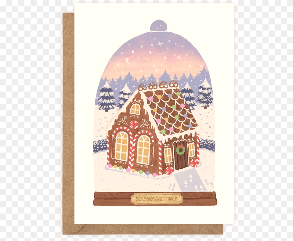 Ginger Gingerbread House, Cookie, Food, Sweets Png