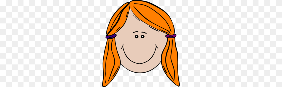 Ginger Girl Clip Art, People, Person, Elf, Face Free Png Download