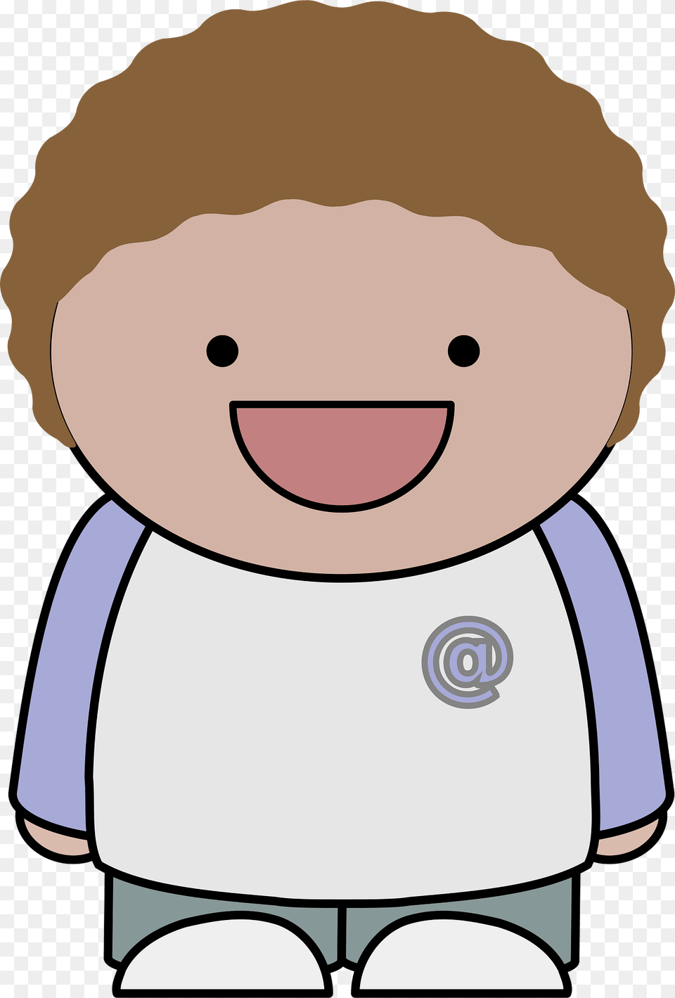 Ginger Haired Laughing Boy Clipart, Baby, Person, Cartoon Png Image