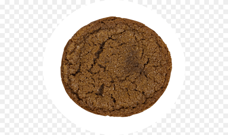 Ginger Molasses Cookie Transparent, Bread, Food, Sweets, Plate Png Image