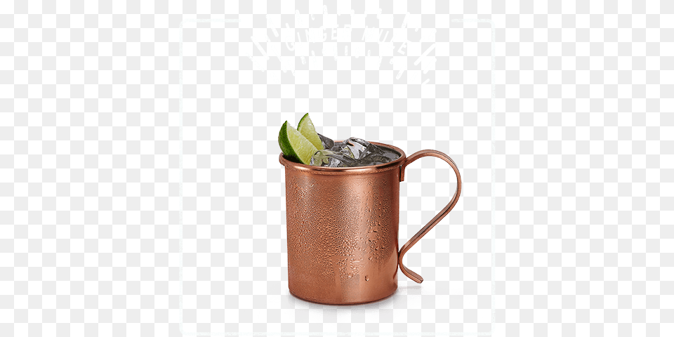 Ginger Mule Flowerpot, Cup, Citrus Fruit, Food, Fruit Free Png