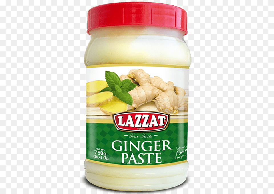 Ginger Paste Lazzat Foods, Food, Mayonnaise, Can, Tin Free Transparent Png