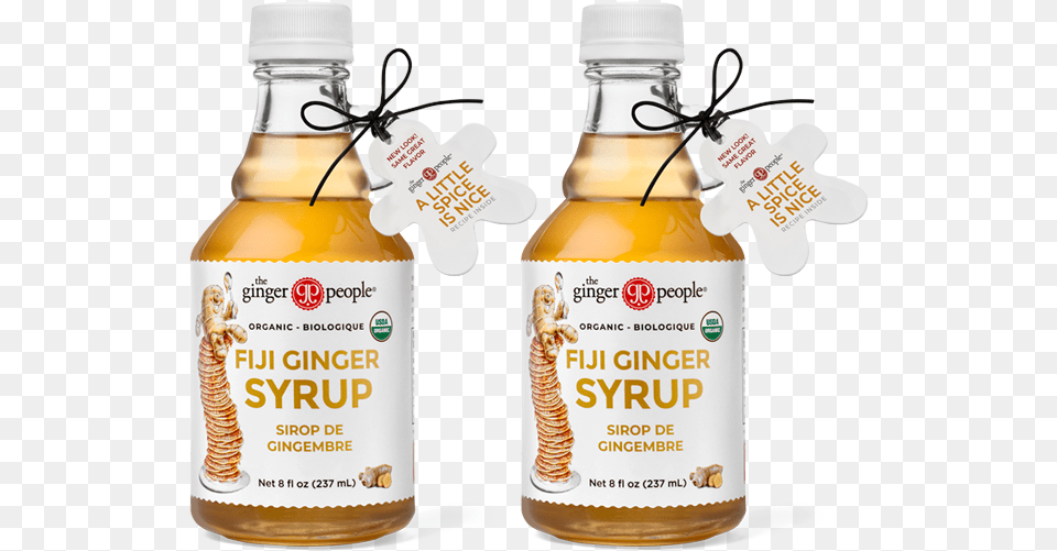 Ginger People Ginger Syrup Twin Pack Ginger Syrup, Food, Seasoning, Honey Free Png Download