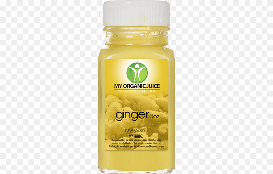 Ginger Shot 3 Oz Food, Bottle, Shaker Free Png Download