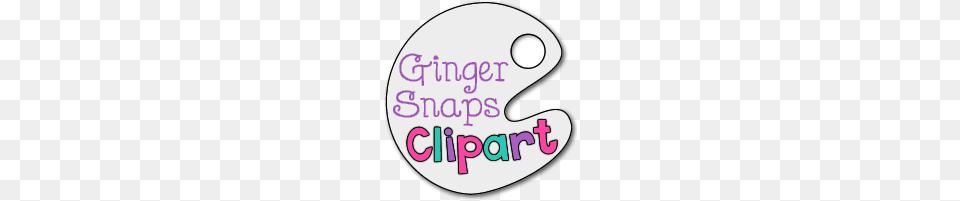 Ginger Snaps Landform Clip Art, Disk, Text, Paint Container, Palette Free Transparent Png