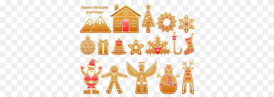 Gingerbread Cookie, Food, Sweets, Baby Free Png Download