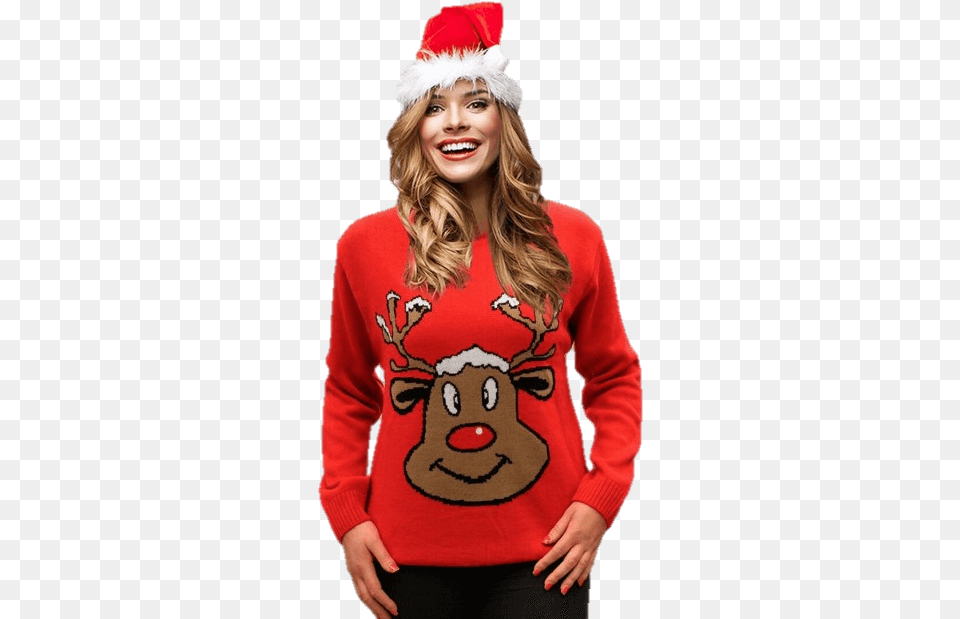 Gingerbread, Adult, Sweatshirt, Sweater, Person Png