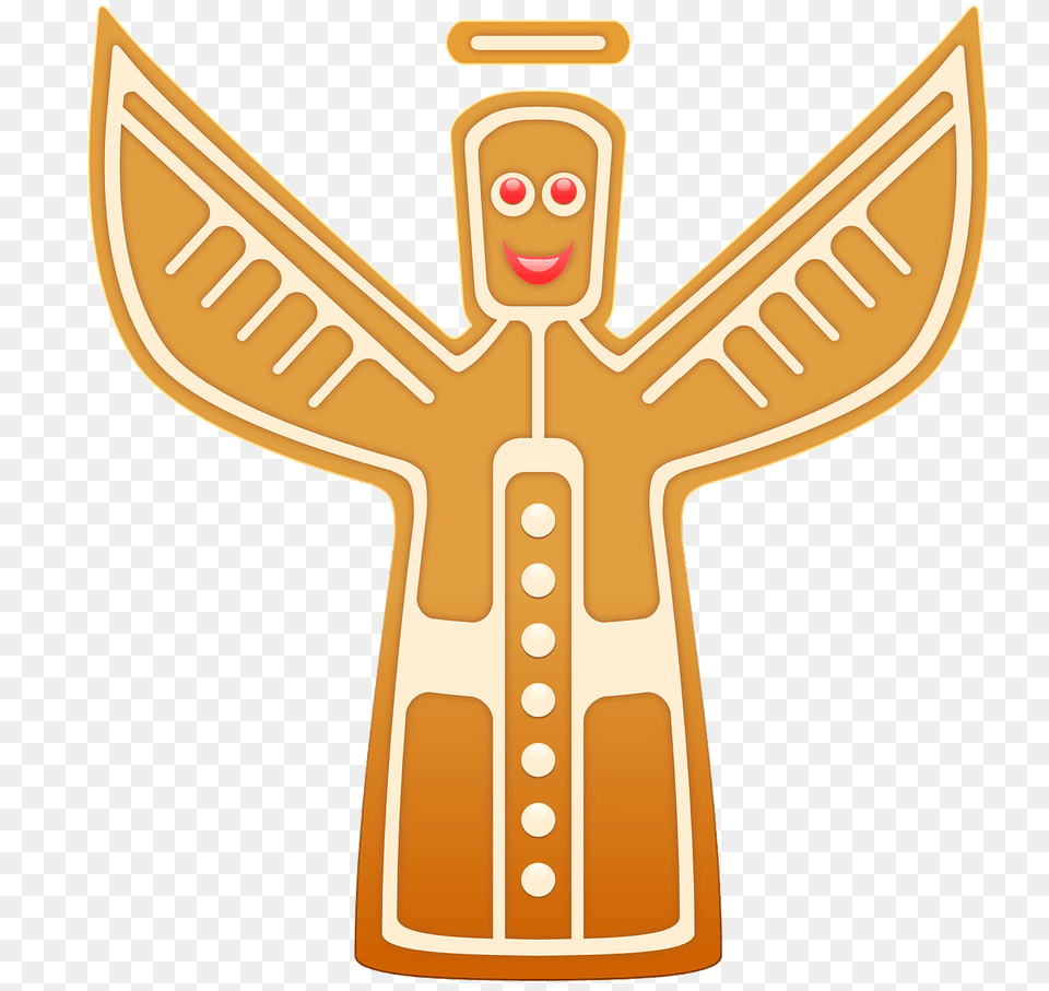 Gingerbread Angel Clipart, Architecture, Emblem, Pillar, Symbol Free Transparent Png