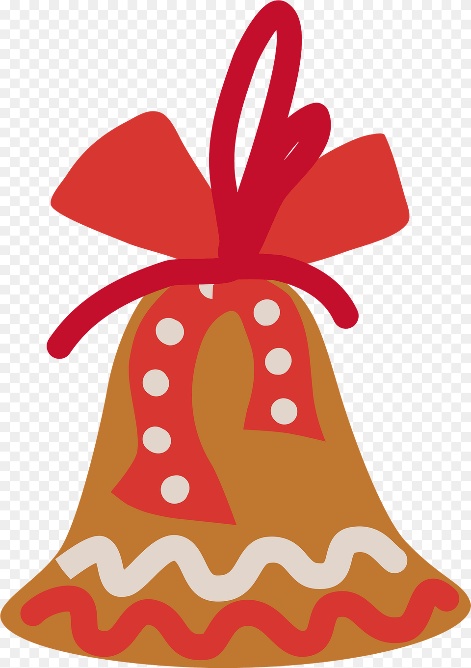 Gingerbread Bell Clipart, Food, Sweets, Clothing, Hat Png