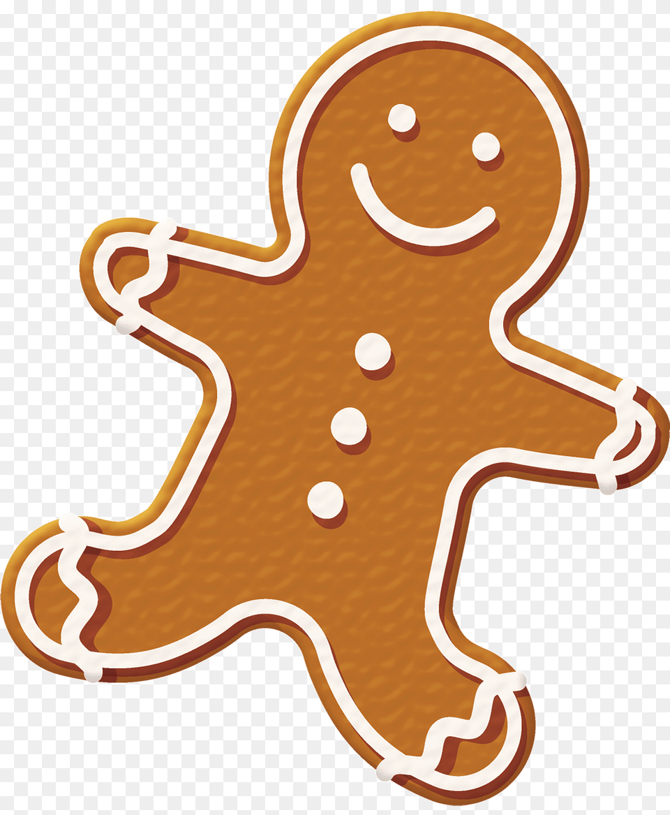 Gingerbread Boy Clipart, Cookie, Food, Sweets Free Png Download