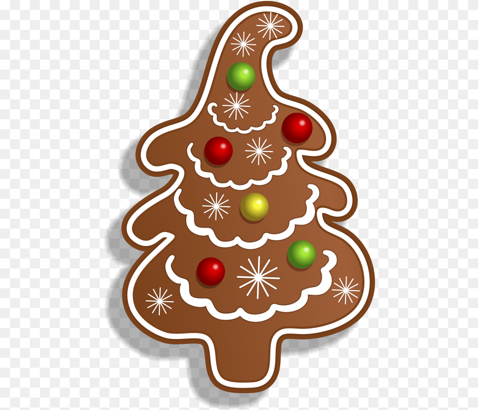 Gingerbread Christmas Tree Clipart, Cookie, Food, Sweets, Smoke Pipe Free Transparent Png