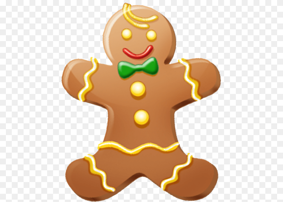 Gingerbread Clipart Playdough Gingerbread Man Body Parts, Cookie, Food, Sweets, Baby Free Transparent Png