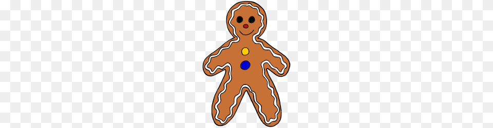 Gingerbread Clipart Reading, Cookie, Food, Sweets, Baby Png Image