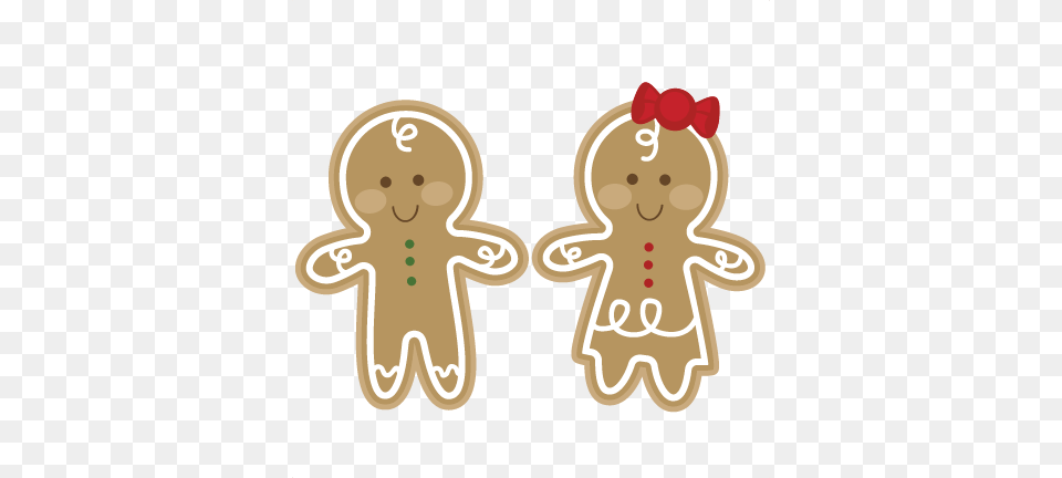Gingerbread Couple Svg Cutting File Gingerbread Man Gingerbread Man Svg, Cookie, Food, Sweets, Dynamite Free Png Download