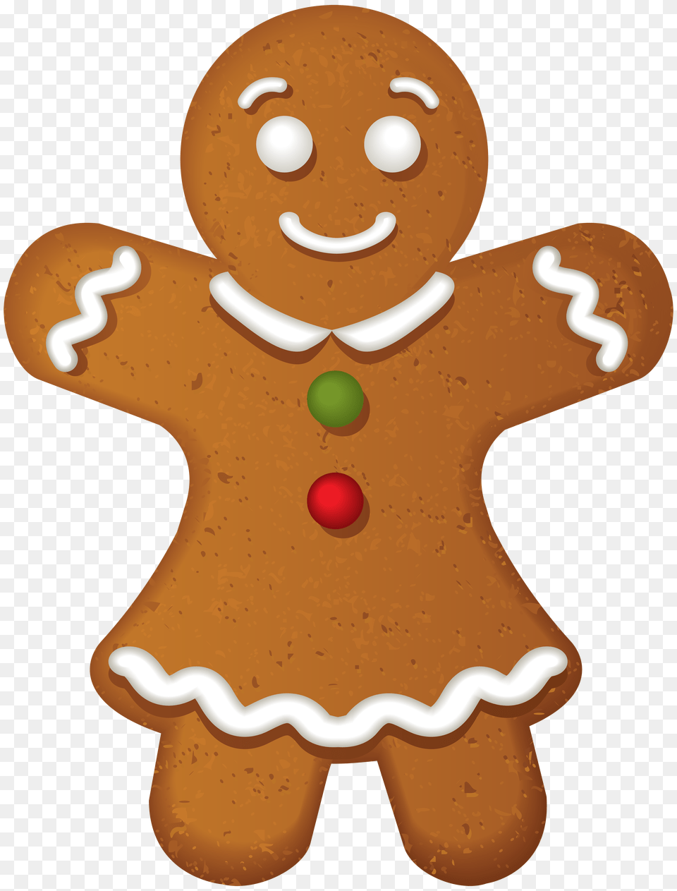 Gingerbread Girl Cookie Clip Png