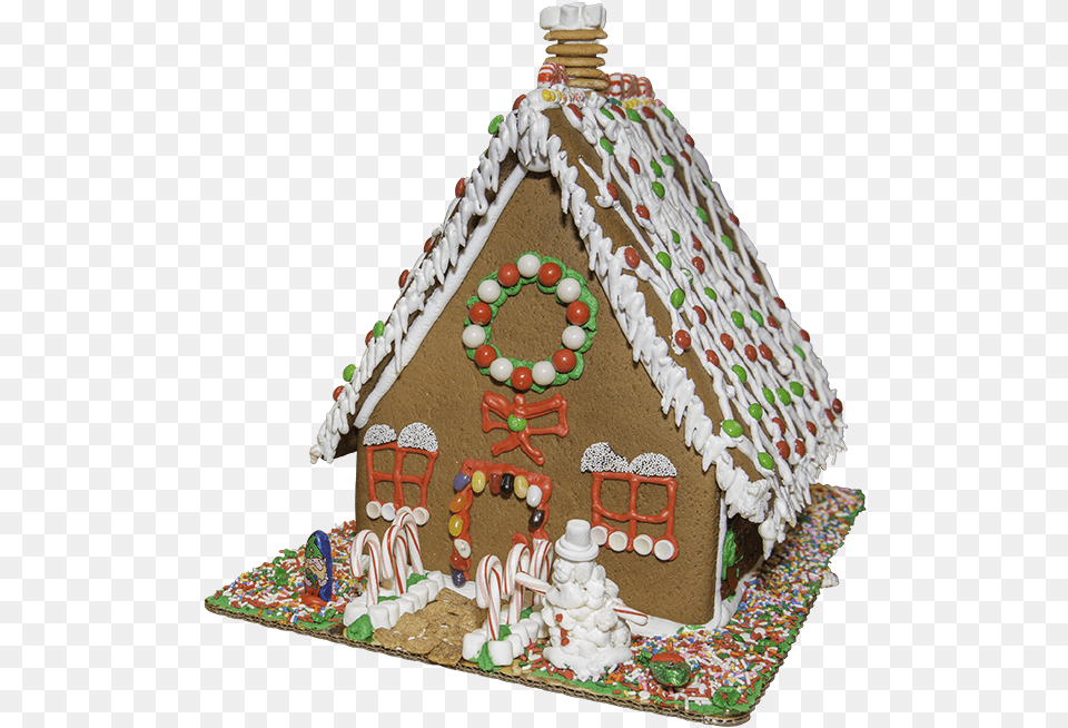 Gingerbread House, Birthday Cake, Cake, Cookie, Cream Free Png