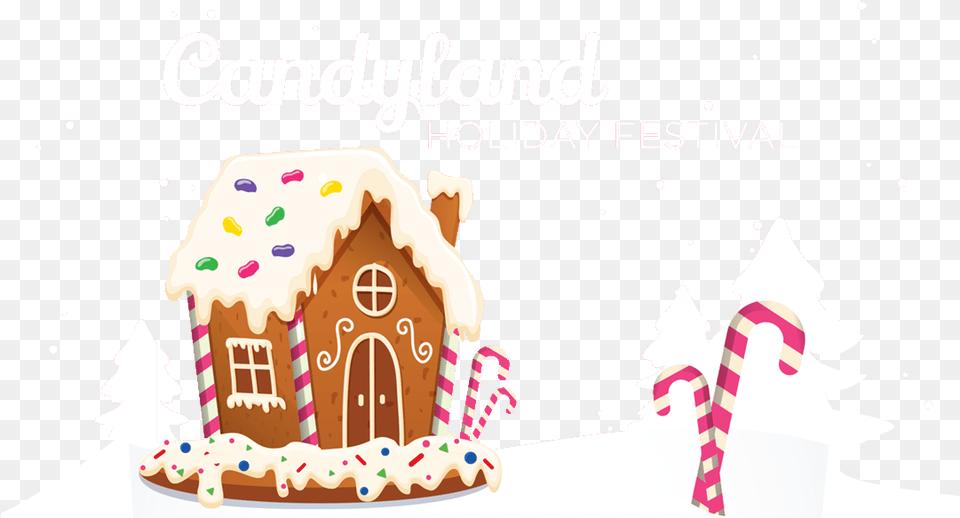 Gingerbread House, Food, Sweets, Cookie, Birthday Cake Free Png Download