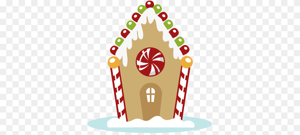 Gingerbread House Clipart, Cookie, Food, Sweets Png Image