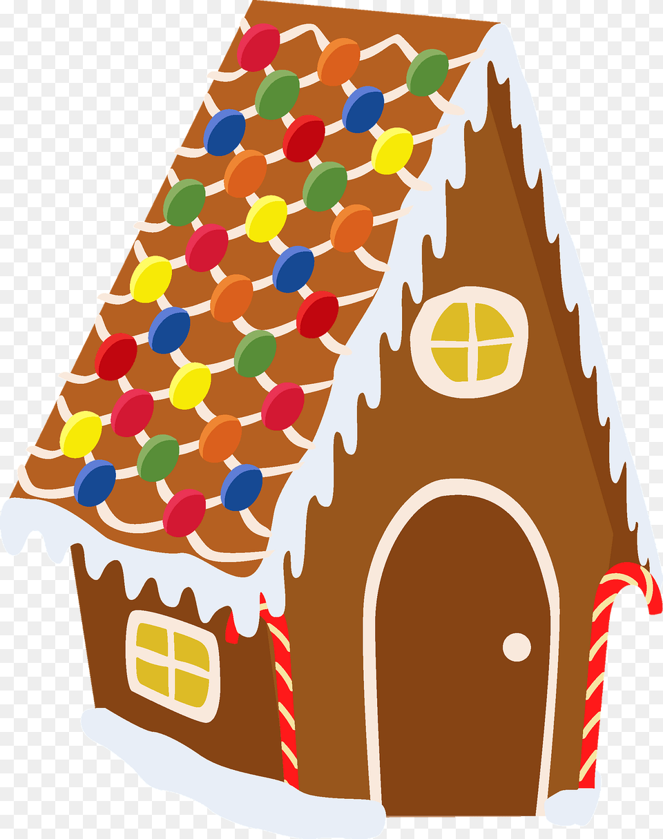 Gingerbread House Clipart, Cookie, Food, Sweets, Dynamite Png Image