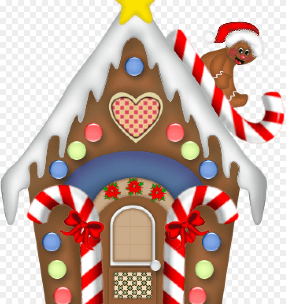 Gingerbread House Clipart School Craft For Christmas, Cookie, Food, Sweets, Baby Free Transparent Png