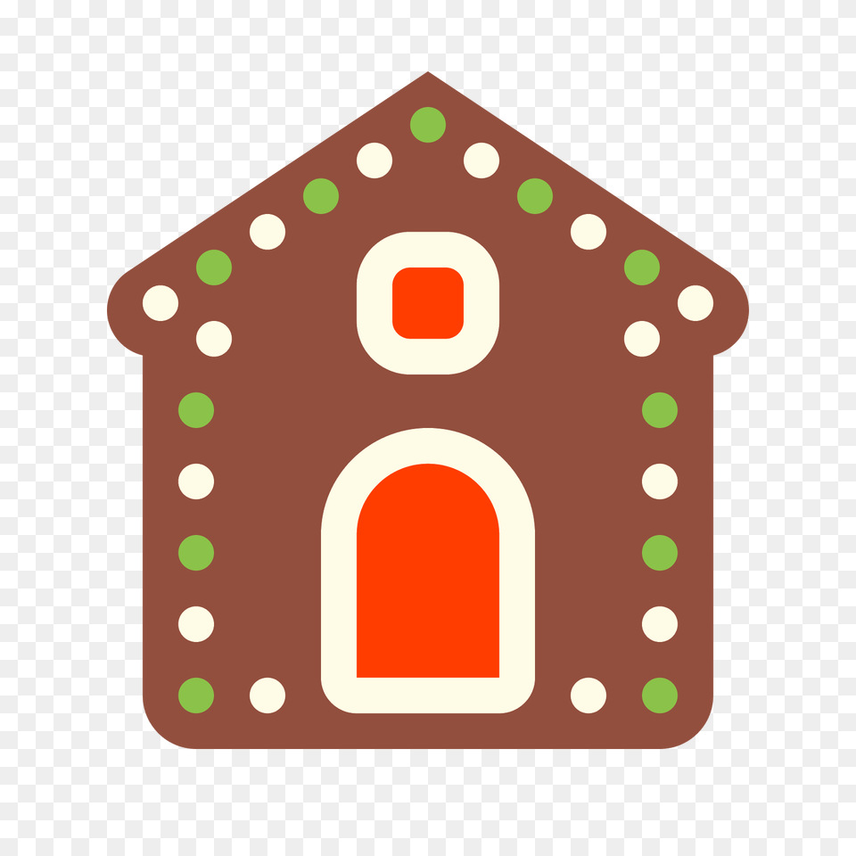 Gingerbread House Icon, Cookie, Food, Sweets, First Aid Free Png