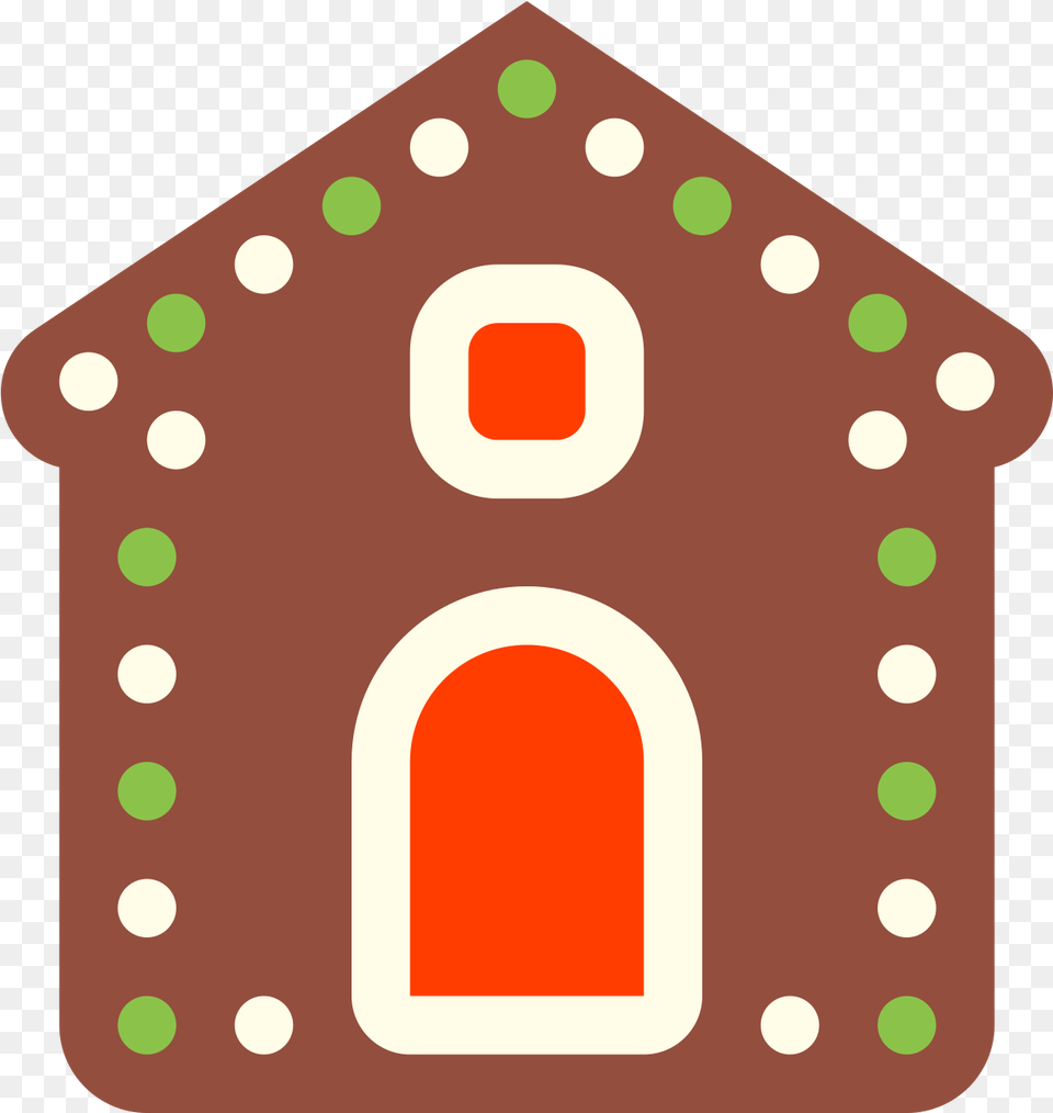 Gingerbread House Icon, Cookie, Food, Sweets, First Aid Png