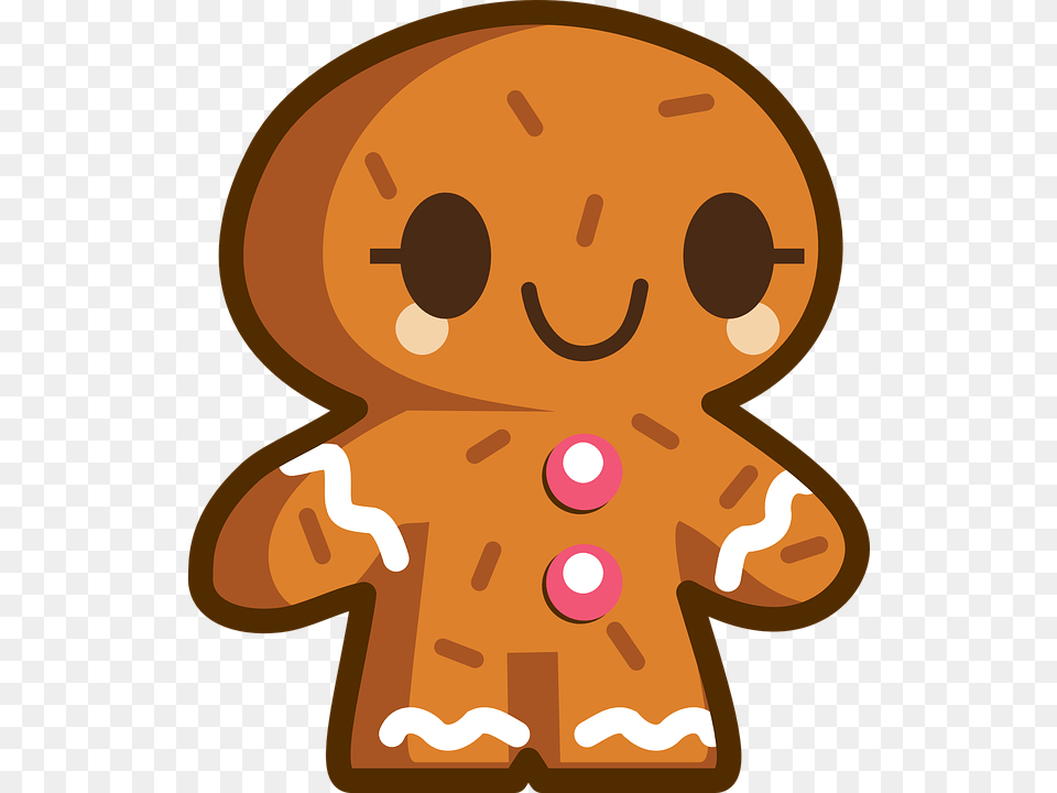 Gingerbread Man, Cookie, Food, Sweets, Baby Png