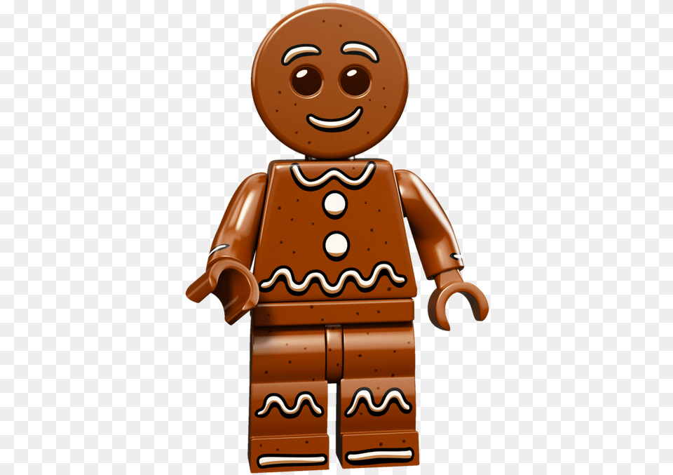 Gingerbread Man Christmas Lego Gingerbread Man, Food, Sweets, Cookie, Baby Free Png