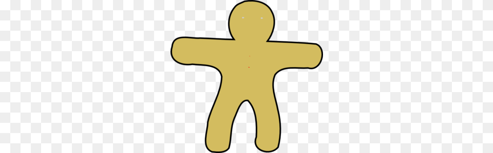 Gingerbread Man Clip Art, Cross, Symbol, Logo Free Png Download